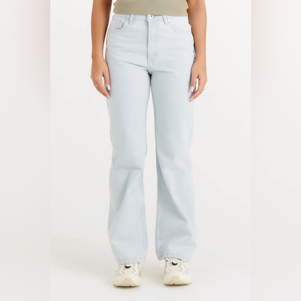 The Ragged Priest Organic Dad Jeans Stonewash